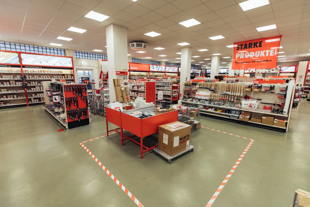 Büro, Produktion und Labor